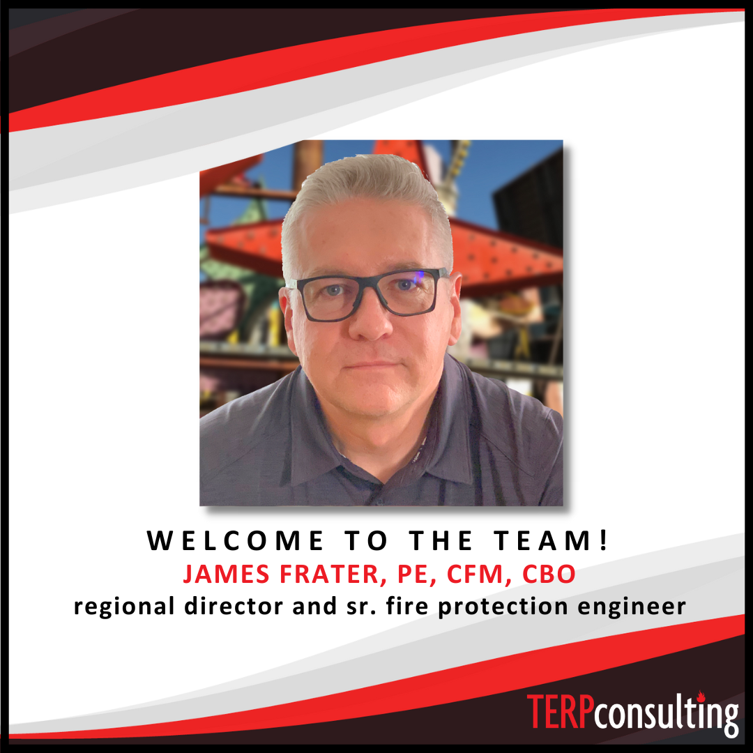 James Frater Joins TERPconsulting