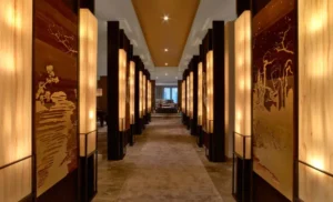 An image of the Nobu Hotel in Las Vegas, NV