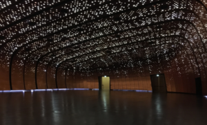 The King Abdulaziz Center for World Culture (مركز الملك عبد العزيز الثقافي العالمي), known as Ithra (إثراء), is a testament to Saudi Aramco's commitment to cultural enrichment.