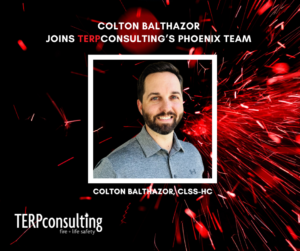 Colton Balthazar joins TERPconsulting