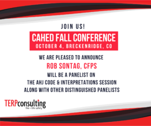 Image about Rob Sontag will be a panelist at the upcoming CAHED Fall Conference.