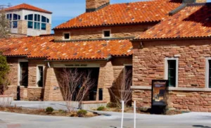 Entrance of Warner Imig Music Building Expansion. University of Colorado, Boulder. Scope of services included Fire and Life Safety Code Consulting.