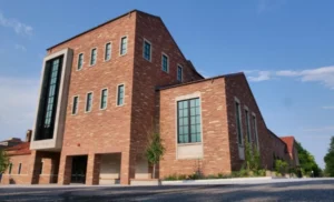Exterior of Warner Imig Music Building Expansion at University of Colorado, Boulder. Fire and Life Safety Code Consulting