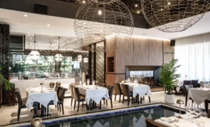 Remodel of Ocean 48 restaurant in Newport Beach, CA. Provided Fire and Life Safety and Accessibility Consulting. 